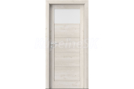 PORTA Doors SET Rámové dvere VERTE B1, laminofólia 3D Dub škandinávsky +zárubeň+kľučka