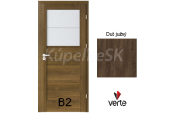 PORTA Doors SET Rámové dvere VERTE B2, laminofólia 3D Dub južný +zárubeň+kľučka
