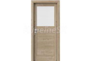 PORTA Doors SET Rámové dvere VERTE B2, laminofólia 3D Dub klasický +zárubeň+kľučka