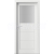 PORTA Doors SET Rámové dvere VERTE B2, laminofólia 3D Super Matt biela +zárubeň+kľučka
