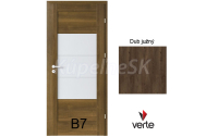 PORTA Doors SET Rámové dvere VERTE B7, laminofólia 3D Dub južný +zárubeň+kľučka