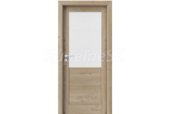 PORTA Doors SET Rámové dvere VERTE B3, laminofólia 3D Dub klasický +zárubeň+kľučka