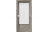 PORTA Doors SET Rámové dvere VERTE B4, laminofólia 3D Dub sibírsky +zárubeň+kľučka