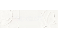 Cersanit STRUCTURE PATTERN WHITE FLOWER STRUCTURE 25X75 G1, obklad OP365-004-1,1.tr.