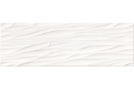 Cersanit STRUCTURE PATTERN WHITE WAVE STRUCTURE 25X75 G1, obklad OP365-006-1,1.tr.