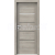 PORTA Doors SET Rámové dvere VERTE G.1 so sklom,3D fól Agát strieborný + zárubeň