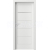 PORTA Doors SET Rámové dvere VERTE G.1 so sklom, fólia Biela + zárubeň