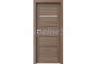 PORTA Doors SET Rámové dvere VERTE G.1 so sklom, fólia Orech verona 2 + zárubeň