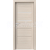 PORTA Doors SET Rámové dvere VERTE G.2 so sklom, fólia Orech bielený + zárubeň