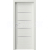 PORTA Doors SET Rámové dvere VERTE G.4 so sklom, 3D fólia Wenge white + zárubeň