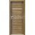 PORTA Doors SET Rámové dvere VERTE G.1 so sklom, 3D fólia Agát medový + zárubeň