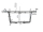 Sapho Granitový zabudovateľný drez s odkvapom 86x50 cm, biela