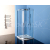 Polysan EASY LINE štvrťkruhový sprch. kút 90x90x190cm, posuvné dvere, rám chróm,sklo Číre