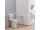 Creavit HANDICAPP kombi WC zvýšené 50cm s integrovanou bidetovou sprškou, spodný odpad