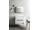 Ravak CLASSIC II SD 800 umývadlová skrinka latte/biela lesklá,Ľavá do kúpeľne