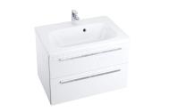 Ravak CHROME II SD 600 umývadlová skrinka biela/biela lesklá,do kúpeľne +vešiak