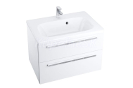 Ravak CHROME II SD 700 umývadlová skrinka biela/biela lesklá,do kúpeľne +vešiak
