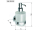 Sapho X-ROUND dávkovač tekutého mydla MINI 200ml, chróm
