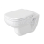 DURAVIT D-Code závesné WC Rimless s hlbokým splachovaním, 355 x 545 mm, biela + sedátko SC
