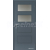 Doornite CPL-Premium laminátové DOMINANT 2 SKLO Antracit interiérové dvere, DTD