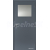 Doornite CPL-Premium laminátové 1/3 SKLO Antracit interiérové dvere