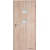 Doornite CPL-Premium laminátové QUADRA 2 SKLO Bardolino interiérové dvere
