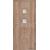 Doornite CPL-Premium laminátové QUADRA 2 SKLO Natural interiérové dvere