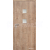 Doornite CPL-Premium laminátové QUADRA 2 SKLO Dub prírodný-vertikálny interiérové dvere
