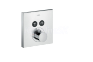Axor SHOWER Select termostat pod omietku pre 2 spotrebiče,chróm 3671500