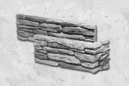 Stegu CALIFORNIA 2 Grey Roh - rohový kamenný obkladový prvok