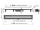 ALCA Simple-Podlahový žľab s okrajom pre perforovaný rošt APZ9-550M