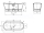 Knief PRINCE voľne stojaca akrylátová vaňa so sklom 170x70x68,5cm, 225l, biela