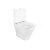 Roca THE GAP Compact WC-kombi misa stojaca, kapotovaná, hlboké splach., VARIOodpad, biela