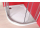 Gelco RIVA sprchová vanička z liateho mramoru, štvrťkruh 120x90 cm, ľavý