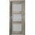 PORTA Doors SET Rámové dvere VERTE PREMIUM B.3 skloMat, 3Dfólia Dub Sibírsky+zárubeň