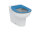 Ideal Standard S454536 CONTOUR 21 Detské WC Sedátko Bez poklopu,Duroplast,modré