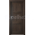 PORTA Doors SET Rámové dvere VERTE PREMIUM B.0 Plné, 3Dfólia Dub Tmavý+zárubeň
