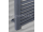 Kúpeľňový radiátor, rebríkový, rovný, s profilmi, š. 600 v. 1072mm, biely