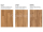 BOEN Dub Animoso 1-LAM/matný lak 2V drevenná plávajúca podlaha , parkety  2200x138x14 mm
