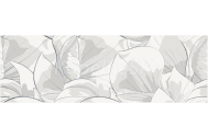 Cersanit FLOWER CEMENTO WHITE 24X74 G1, obklad-dekor matný OD486-006, rektif, 1.tr