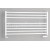 PMH Sorano kúpeľňový radiátor 480/905 (v/š), rovný, 299 W, biela