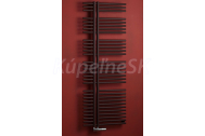 PMH Kronos kúpeľňový designový radiátor 1182/600 (v/š), 631 W, lesklá čierna