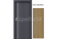 PORTA Doors SET Rámové dvere LINE, vzor B.1, farba Dub Naturálny, so zárubňou a kľučkou