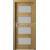 PORTA Doors SET Rámové dvere VERTE PREMIUM A.4 skloMat, 3Dfólia Dub Prírodný+zárubeň