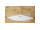 Kaldewei Štvrťkruhová vanička ARRONDO 870-1, 90x90x2,5 cm,Alpská Biela