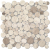 Tubadzin Drops stone grey circle mozaika 30,5x30,5