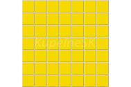Tubadzin Pastel žółty/yellow MAT mozaika 30,1x30,1