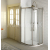 Gelco ANTIQUE štvrťkruhová sprchová zástena 1000x1000mm, 2 dvere, číre sklo, bronz
