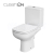 Cersanit COLOUR 011 WC-kombi CleanOn, vodor.odp, prívod vody zo spodu, Biela K103-025
