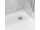 Aquatek SMC MAXI sprchová vanička štvrťkruh 90x90x14cm, R55 polymérová, Biela+sifón+krytka